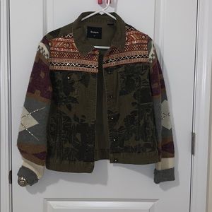Desigual Jean Corduroy Jacket